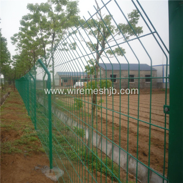 Green Color Welded Wire Mesh Fence